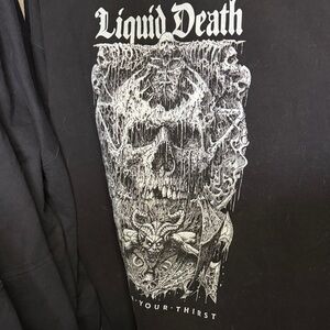 Liquid Death Black Sweater